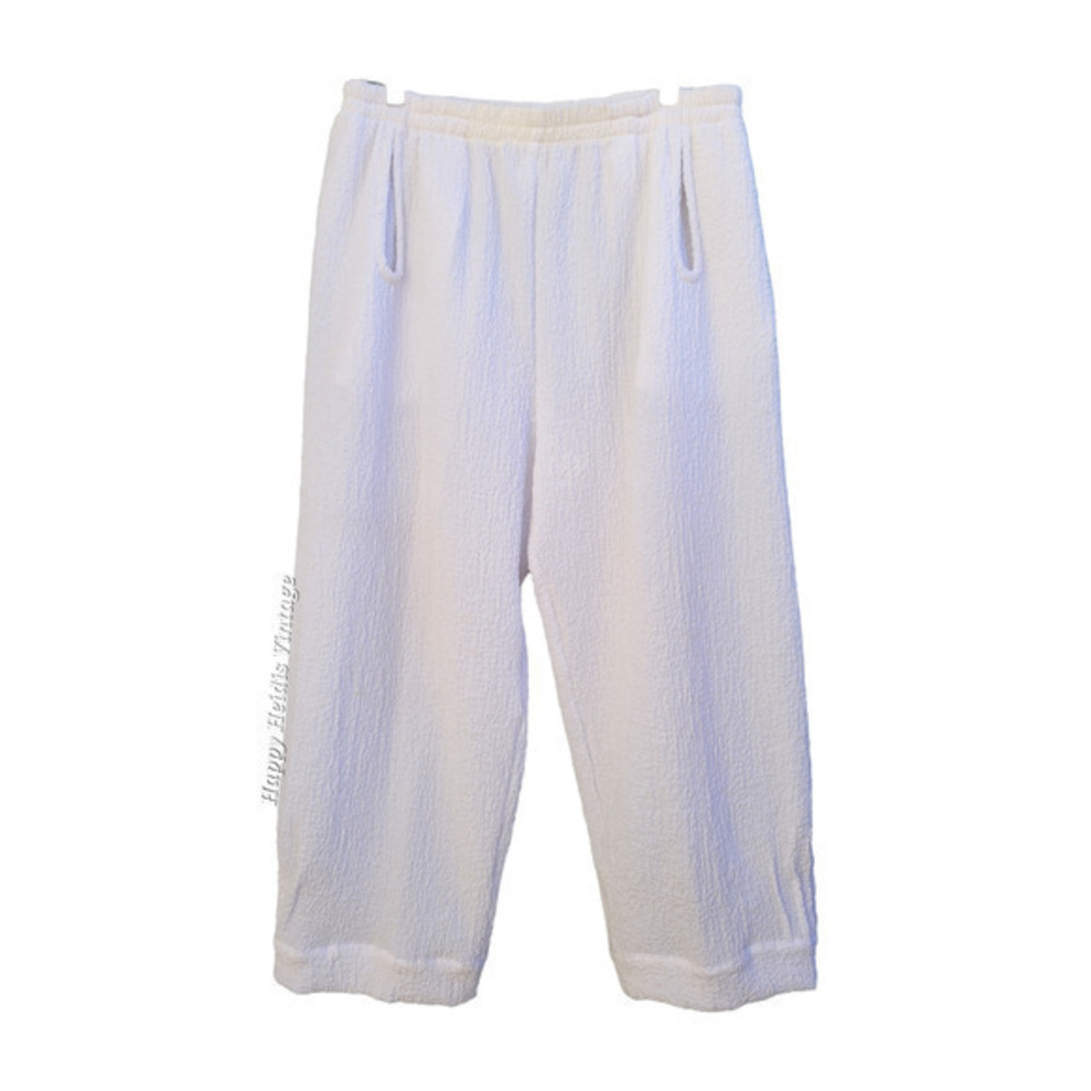 HPVintage Come n See Boutique Crinkle Elastic Waist Pockets Balloon‎ Pants